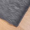 vidaXL Faux Skinnmatte Tafalla Antrasitt 80 x 200 cm Polyester