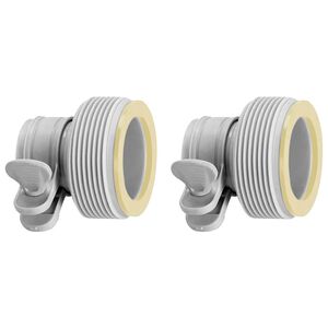 Intex Adaptere B 2 pcs til slanger 32 mm til 38 mm