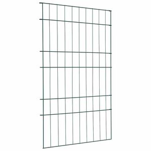 vidaXL Damhegnsett 8 pcs gr&oslash;nn 50 x 80 cm St&aring;l