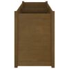 vidaXL Plantekasse honningbrun 150x50x70 cm heltre furu