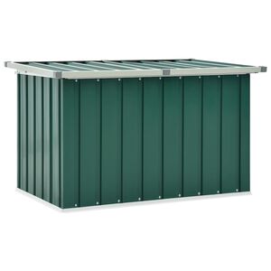 vidaXL Oppbevaringsboks for hagen gr&oslash;nn 109x67x65 cm