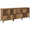 vidaXL Skap 3 stk. Gamle tre 60 x 35 x 70 cm Konstruert tre