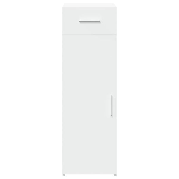 vidaXL Skjenk hvit 30x42,5x93 cm konstruert tre