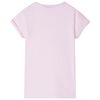 T-skjorte for barn lilla 104