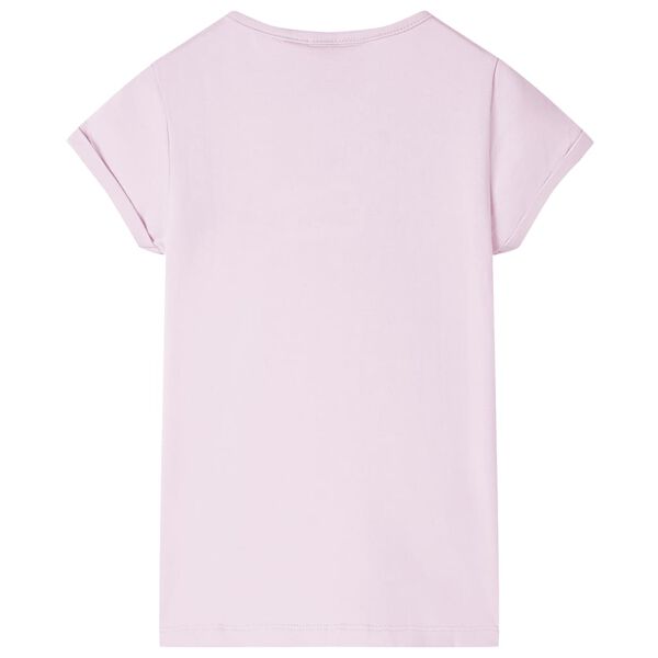 T-skjorte for barn lilla 104