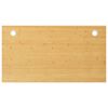 vidaXL Skrivebordsplate 110x60x4 cm bambus
