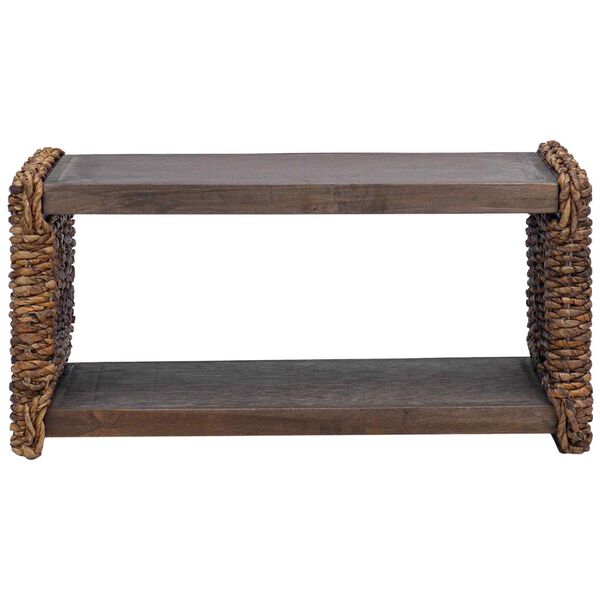 vidaXL Sidetabell Naturlig 44.5 x 45 x 45 cm Massiv Mahogni Tre