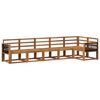 vidaXL Utend&oslash;rs sofa-sett 6 pcs Naturlig Solid akasietre
