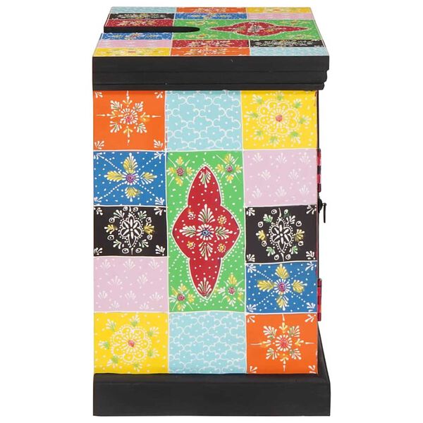 vidaXL Vaskeskap 60 x 35 x 55 cm Massivt mangotre og konstruert tre