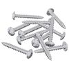 vidaXL Trefester 12 stk. S&oslash;lv M4 x 28 mm St&aring;l