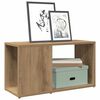 vidaXL TV-benk artisan eik 60x24x32 cm konstruert tre