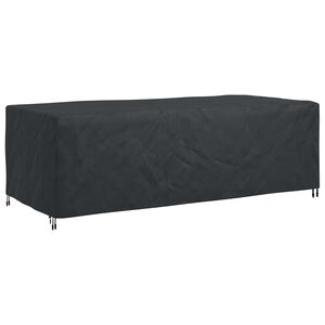 vidaXL M&oslash;belbeskyttelse Ensfarget Svart 300 x 110 x 70 cm 210D