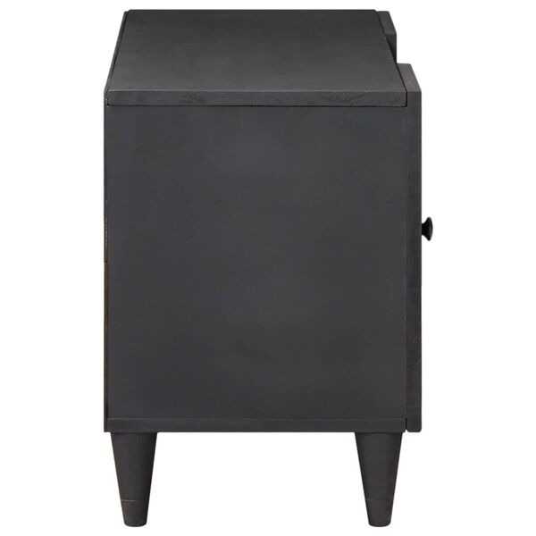 vidaXL Oppbevaringsskap Flerfarget 105 x 33,5 x 46 cm Massiv mango tre