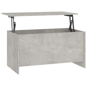 vidaXL Salongbord betonggr&aring; 102x55,5x52,5 cm konstruert tre