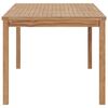 vidaXL Utendørs spisebord 180x90x77 cm heltre teak