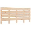 vidaXL Sengegavl 120x3x80 cm heltre furu