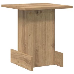 vidaXL Avlastningsbord Artisan Eik 35,5 x 35 x 40 cm Konstruert tre