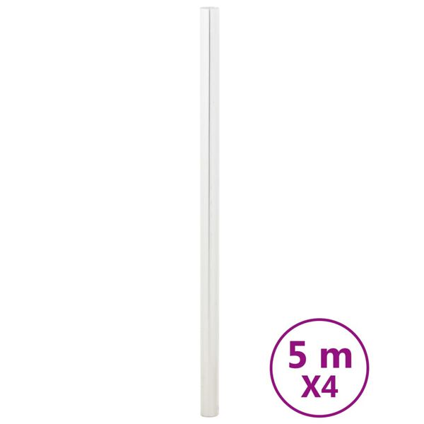 vidaXL M&oslash;belklistremerker selvklebende gjennomsiktig 90x500 cm PVC