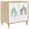 vidaXL Baderomsskap HANAU Sonoma 60 x 40 x 60 cm Konstruert tre