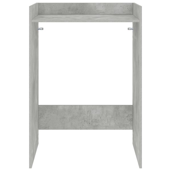 vidaXL Vaskemaskin skap Betong 67,5 x 62 x 97 cm Konstruert tre