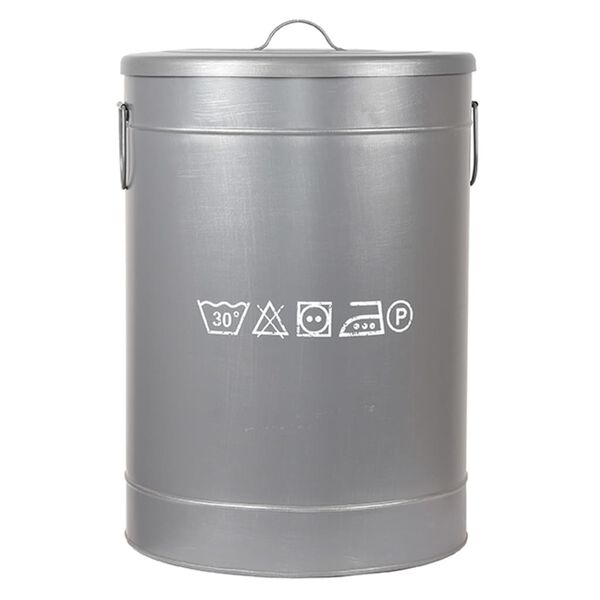 LABEL51 Skittent&oslash;yskurv 40x40x58 cm L antikk gr&aring;