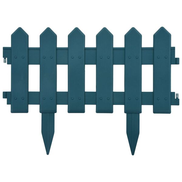 vidaXL Plenkanter 25 stk gr&oslash;nn 10 m PP