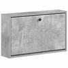 vidaXL Vegghengt skoskap BREDA 71 x 17 x 43 cm Konstruert tre