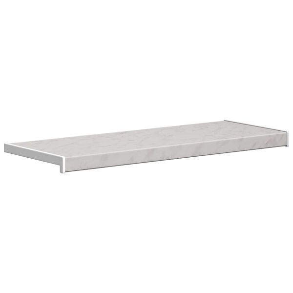 vidaXL Vinduskarmer Marmortekst -enure 60 x 30 x 4,5 cm PVC
