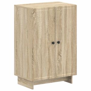 vidaXL Sko Skap EDE 59,5 x 39,5 x 90 cm Konstruert tre Sonoma eik