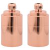 vidaXL Lampeholdere 2 stk rosa gull E27