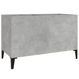 vidaXL Hifi-benk betonggr&aring; 74,5x38x48 cm konstruert tre