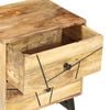 vidaXL Nattbord 40x30x50 cm heltre mango