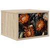 vidaXL Vegghengt nattbord LOCHEM Sonoma eik 36 x 33 x 25 cm