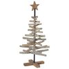 vidaXL Juletre Brun 90 cm Heltre teak