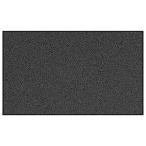 vidaXL D&oslash;rmatte Anthracite og svart 90 x 150 cm 100% Polyamid