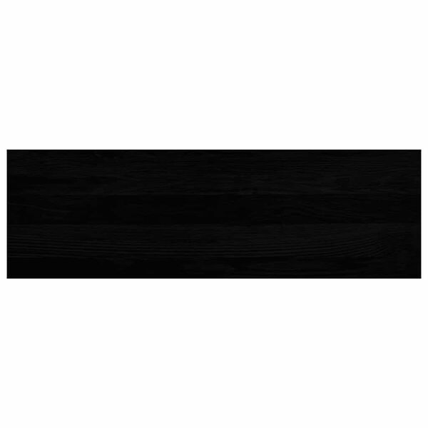 vidaXL Trappetrinn 4 stk m&oslash;rkebrun 80x25x2 cm heltre eik