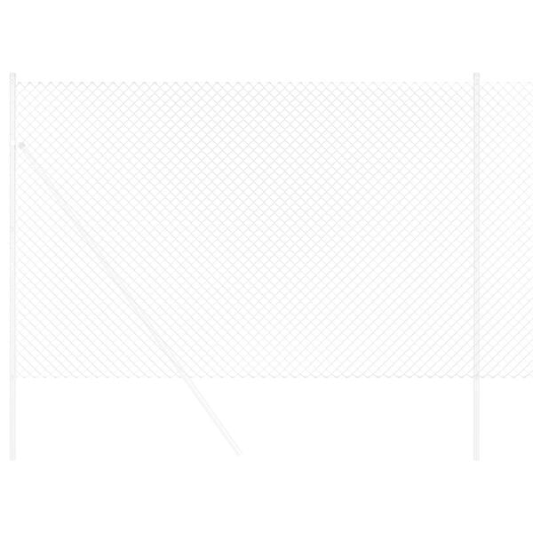 vidaXL Kjedegjerde s&oslash;lv 10 x 1,6 m Galvanisert st&aring;l