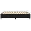 vidaXL Boxspring-sengeramme svart 135x190 cm Double fl&oslash;yel