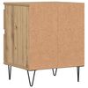vidaXL Nattbord 2 stk artisan eik 40x35x50 cm konstruert tre