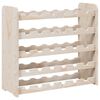 vidaXL Vinstativ 67,5x25x60 cm heltre furu
