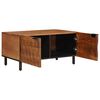 vidaXL Kaffebord Brun 80 x 50 x 40 cm Massiv mango tre
