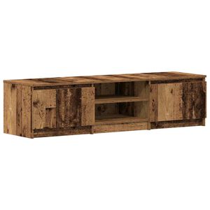 vidaXL TV-skap gammelt tre 140x40x36 cm konstruert tre