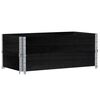 vidaXL Hageplantekasse svart 100x50 cm heltre furu