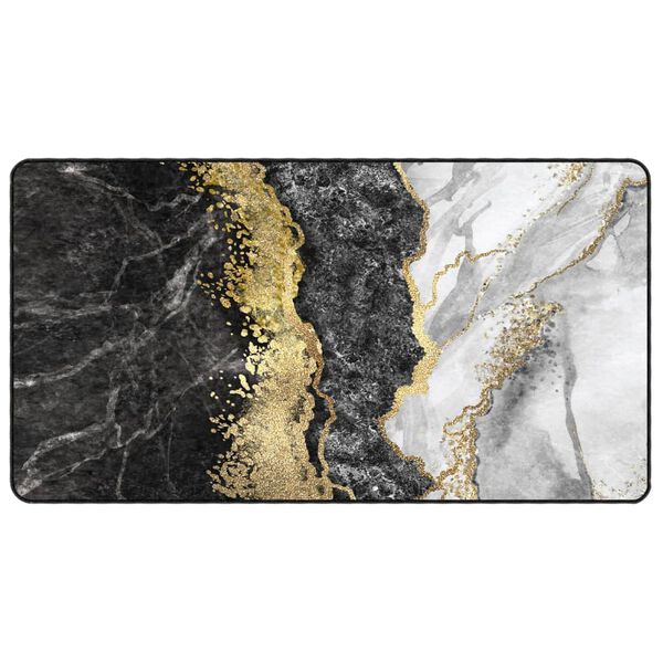 vidaXL Teppe vaskbart flerfarget 80x150 cm