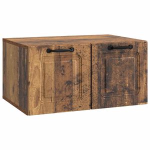 vidaXL Vegghengt TV skap Gammelt tre 59,5 x 41 x 30 cm Konstruert tre
