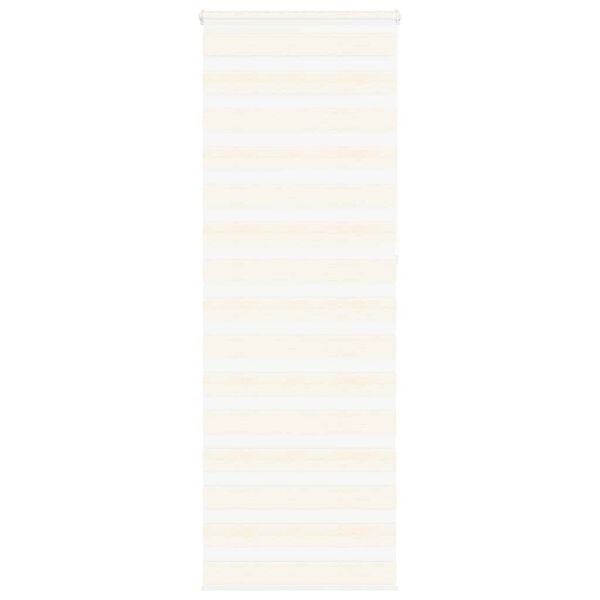 vidaXL Sebragardin marmor beige stoff bredde 80,9 cm polyester
