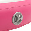 vidaXL Oppblåsbar gymnastikkmatte med pumpe 100x100x20 cm PVC rosa