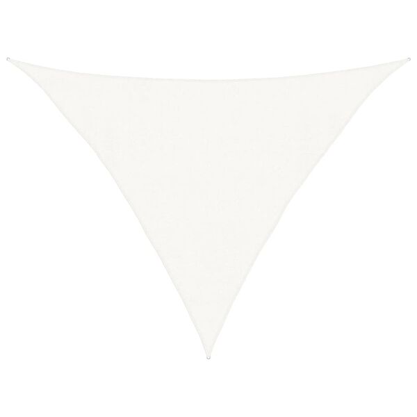 vidaXL Solseil 160 g/m&sup2; hvit 4x4x5,8 m HDPE