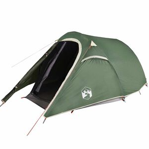 vidaXL Tunneltelt for camping 3 personer gr&oslash;nn vanntett