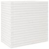 vidaXL Plantekasse hvit 70x40x68,5 cm heltre furu